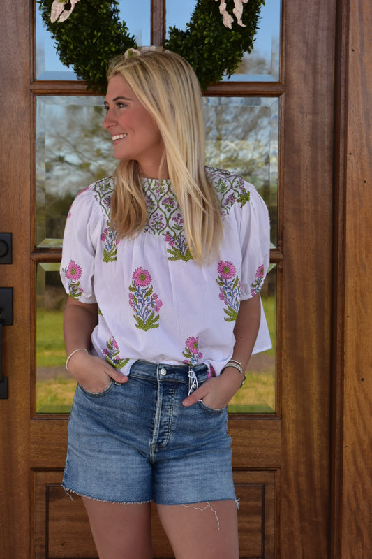 Lacey Daisy Blouse