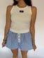 Light Blue Gingham LULU MAC Short