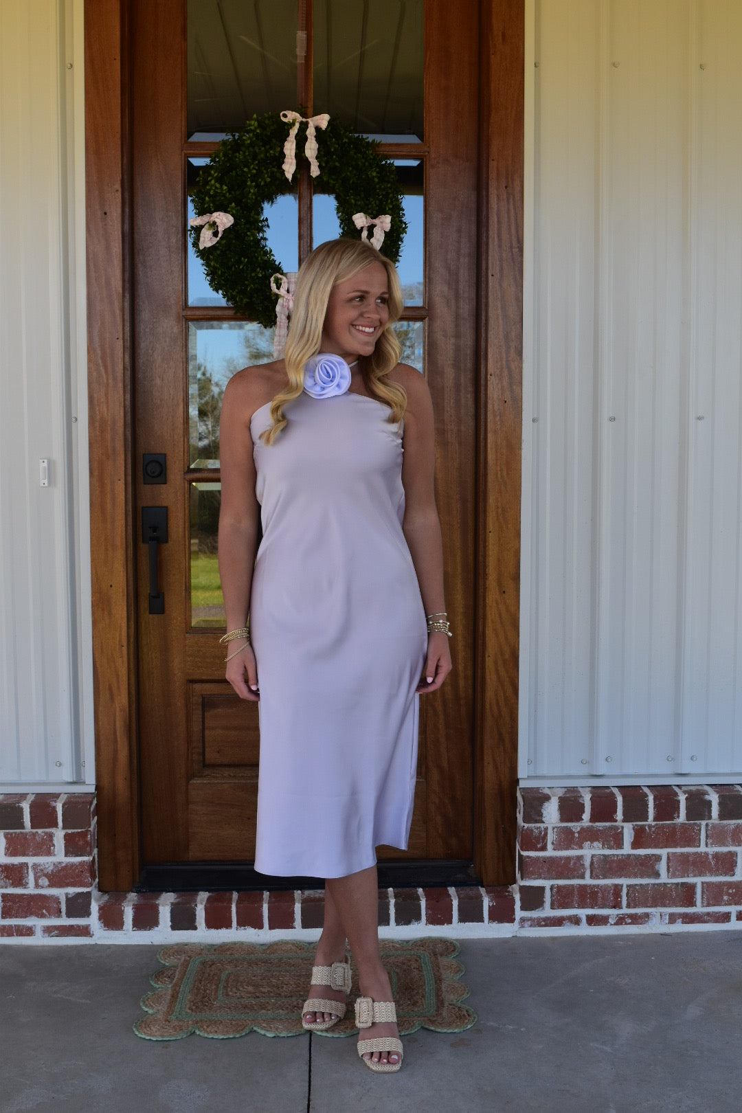Jonah Lavender Halter Dress