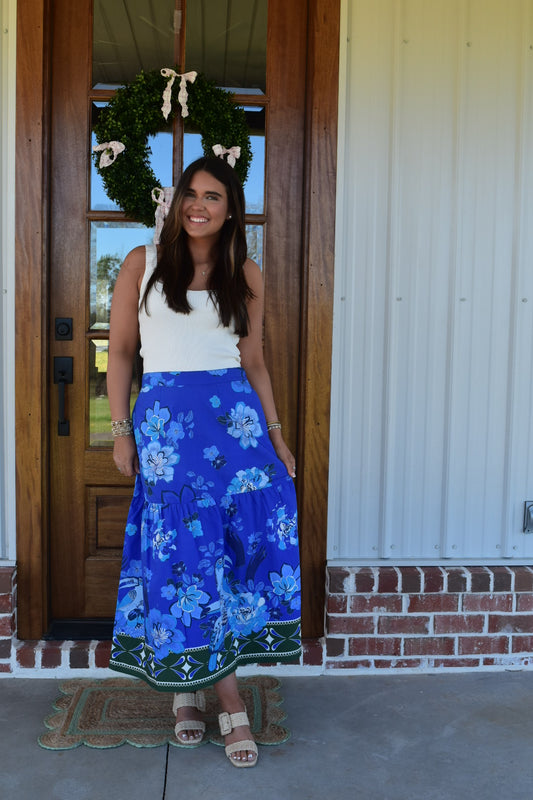 Blue Sapphire Skirt