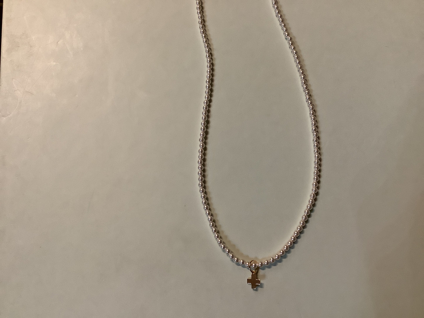 CL PRL CHK 3MM SC CH GLD