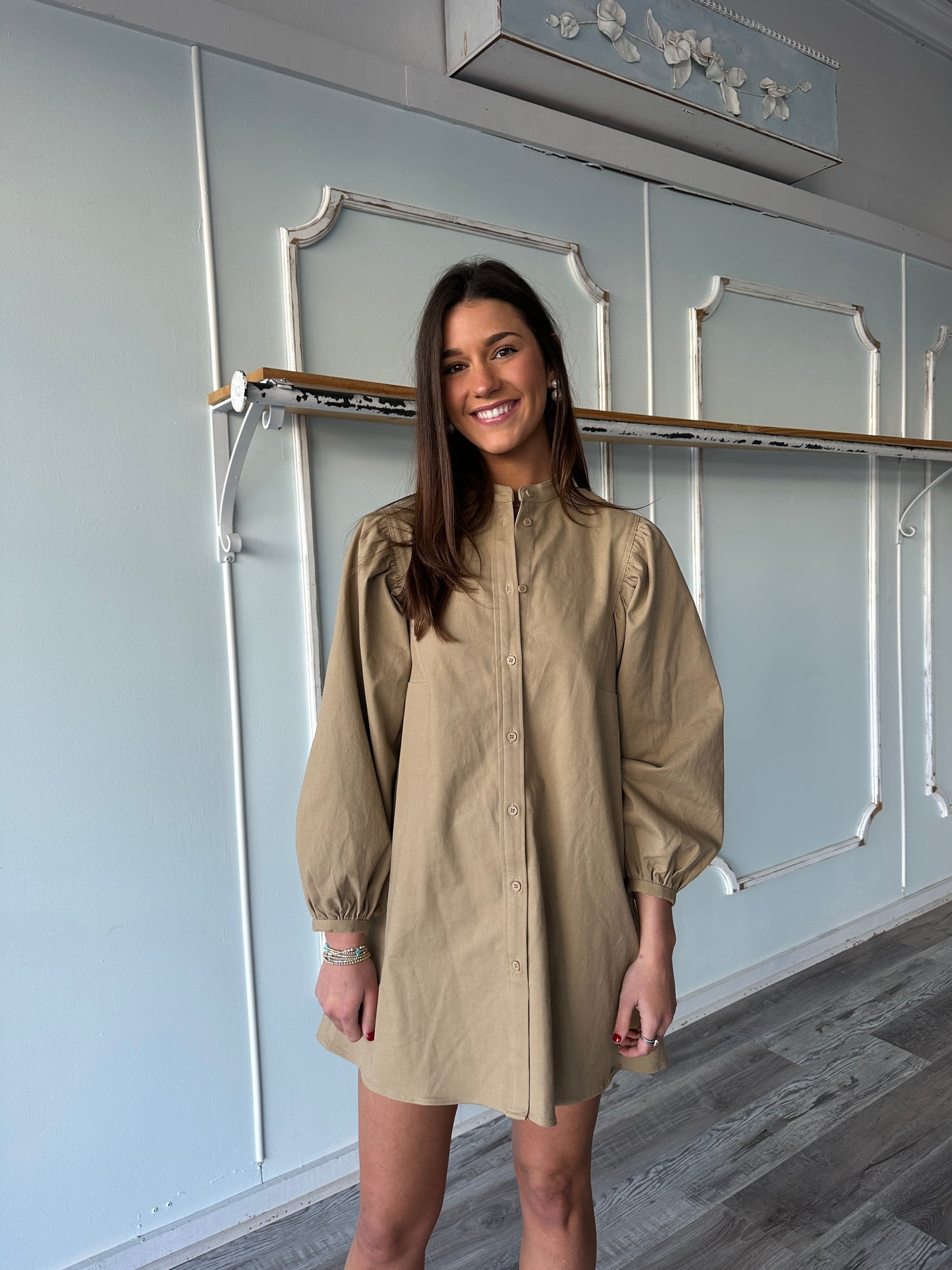 Brown Out on the Town Dress