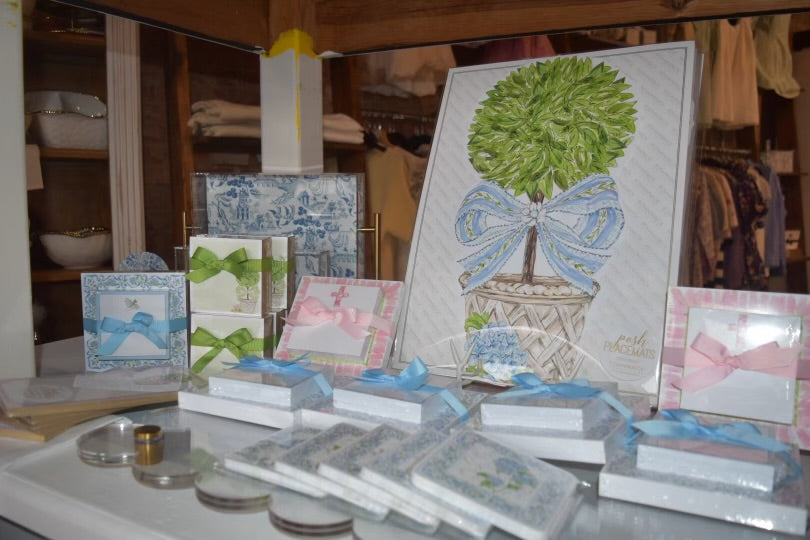 Blue Bow Grand Millineal Placemat