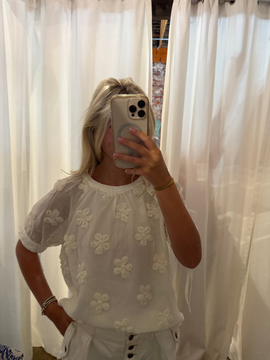 Floral 3D Top