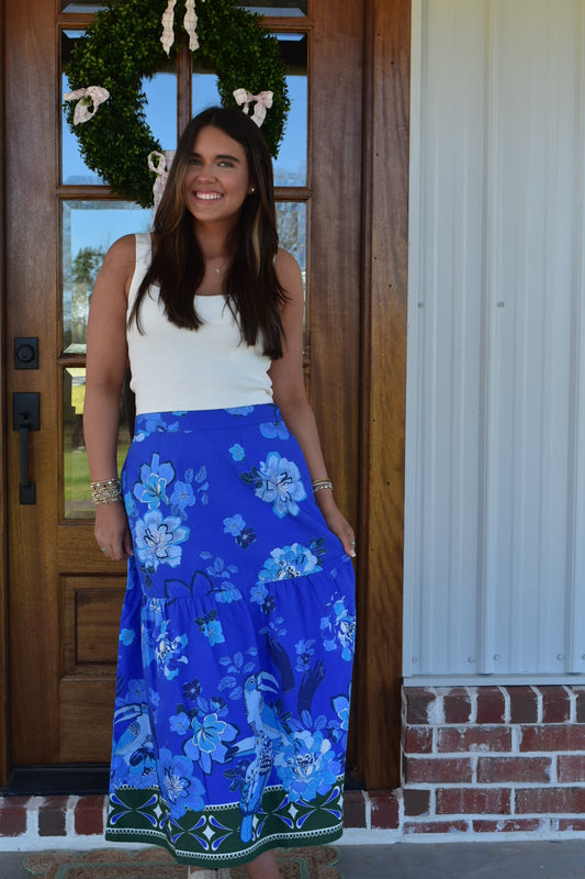 Blue Sapphire Skirt