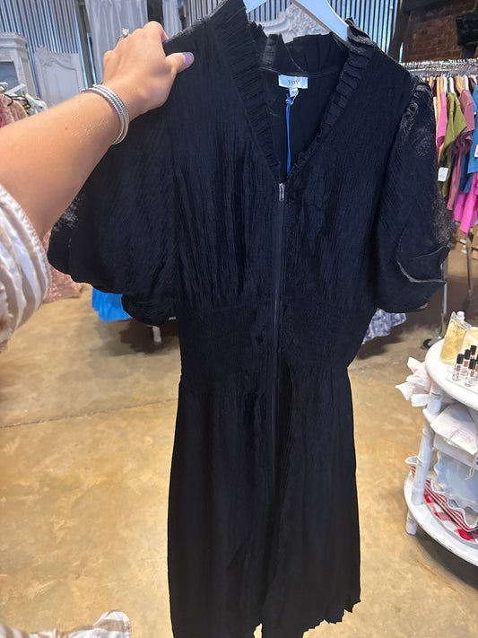 Black Zipper Dress