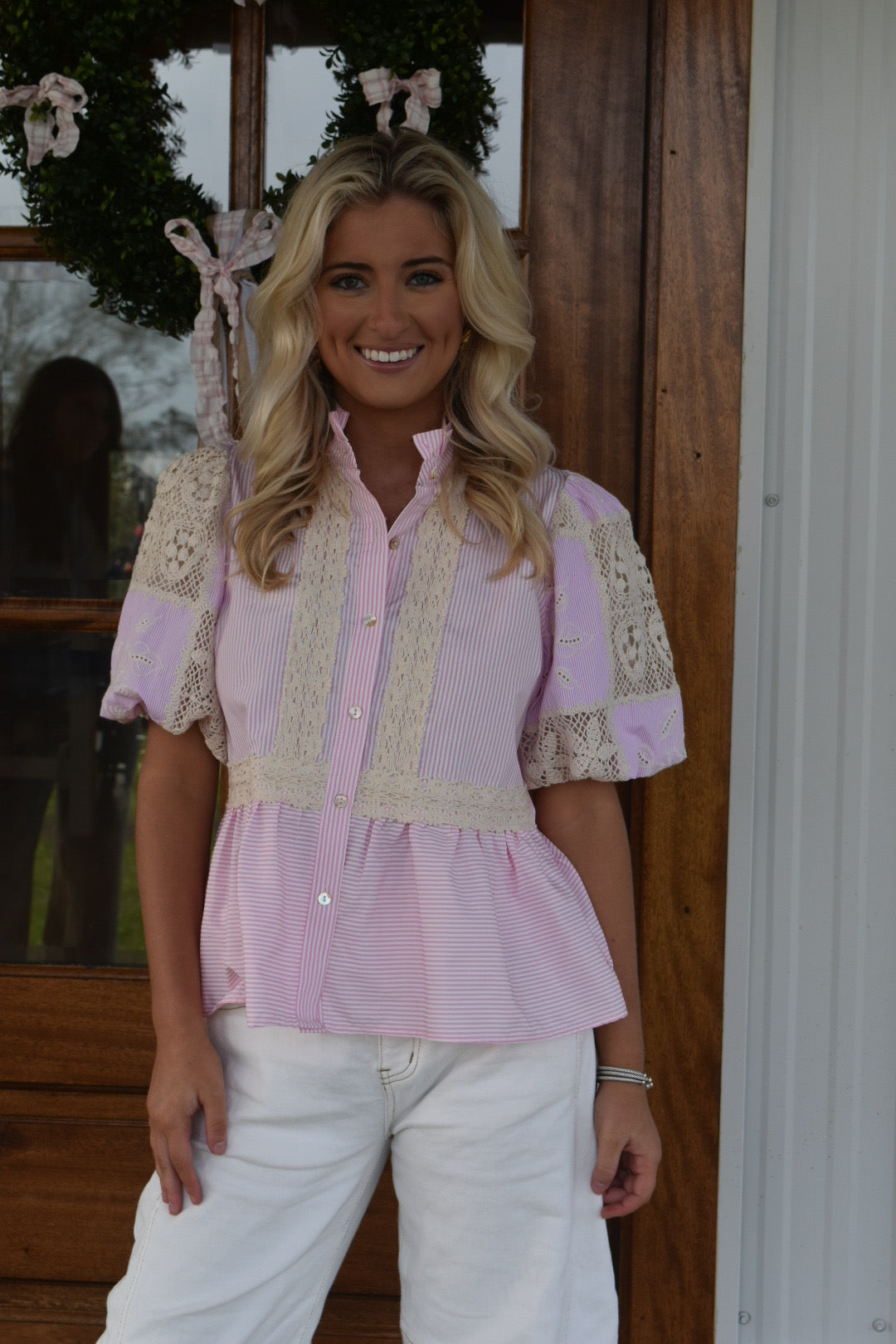Stripe Eloise Top
