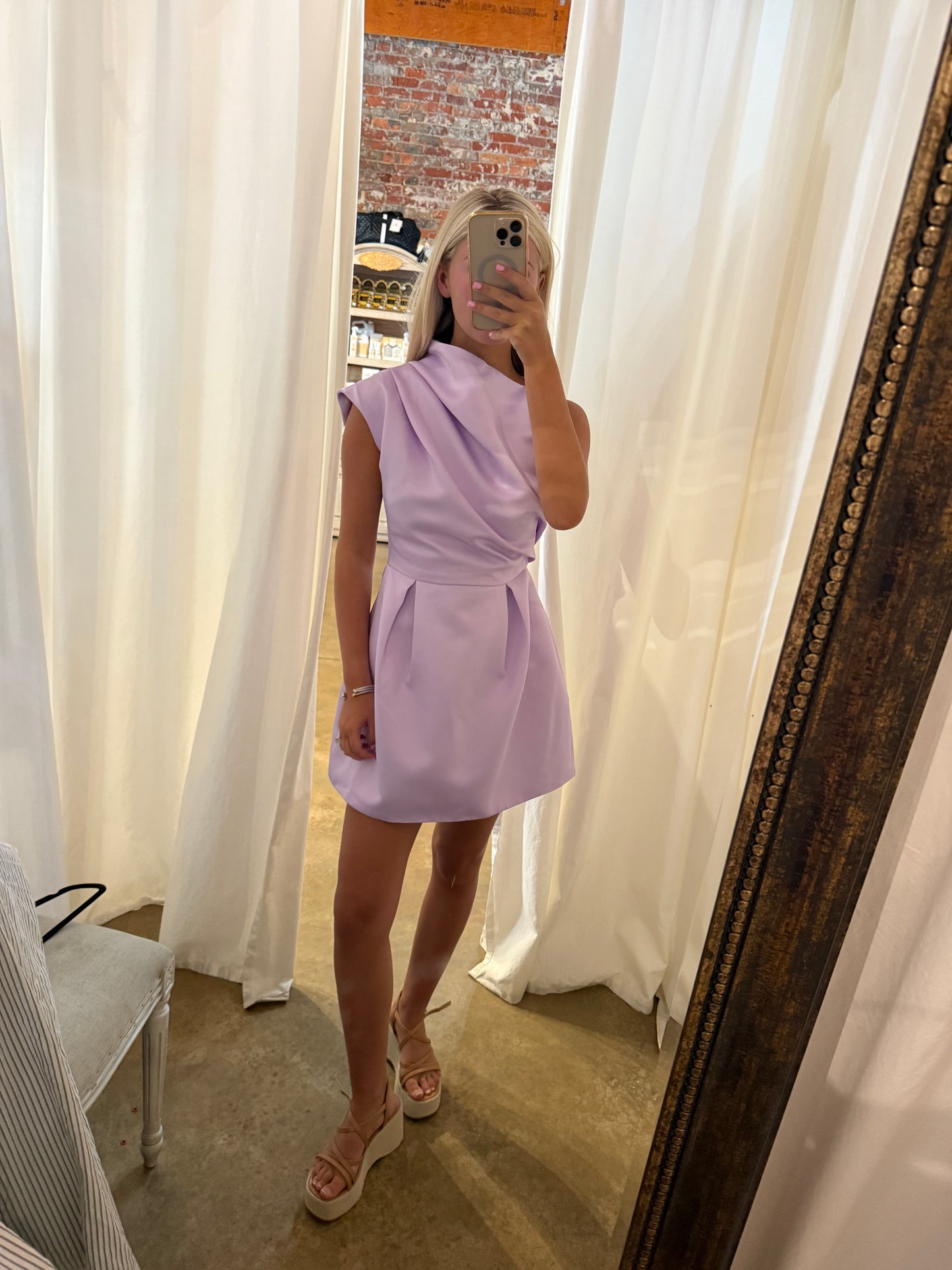 Elliatt Marissa Mini Dress in Lilac