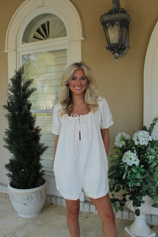 Free People Vanilla Romper