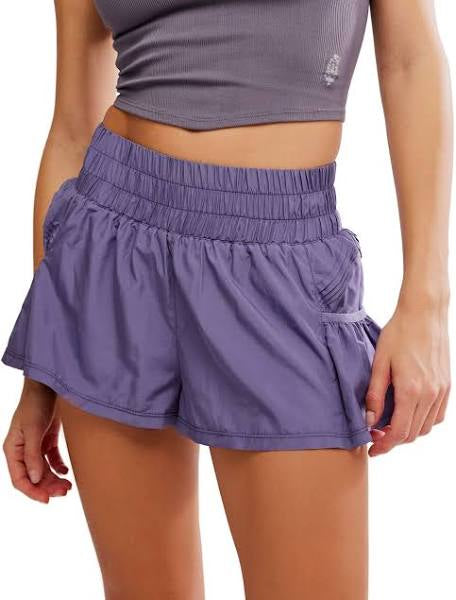 Free People Graphite Get Your Flirt On Shorts