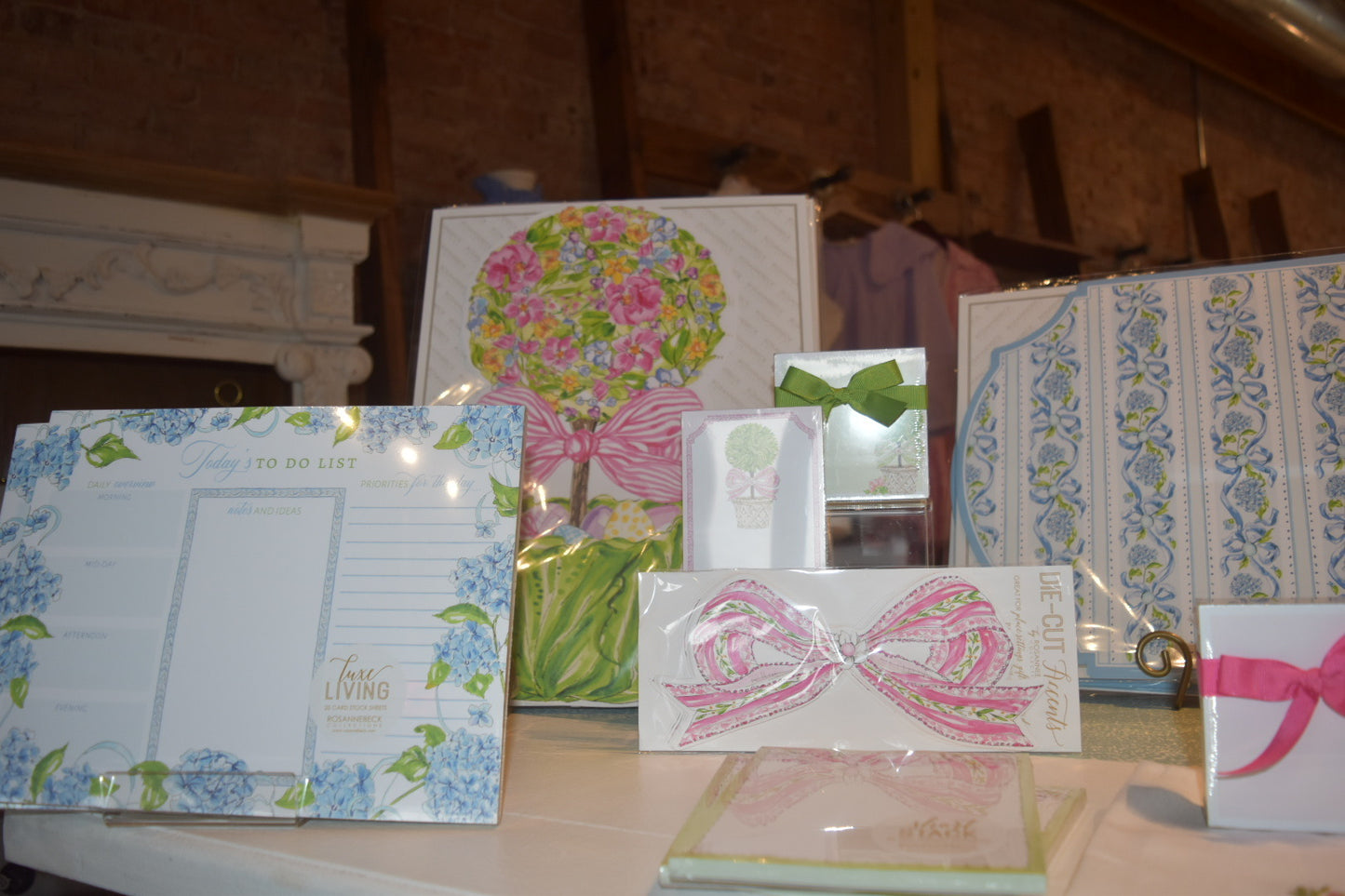 Pink Garden Party Bow Accent