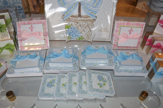 Square Coaster Garden Party Blue Hydrangea