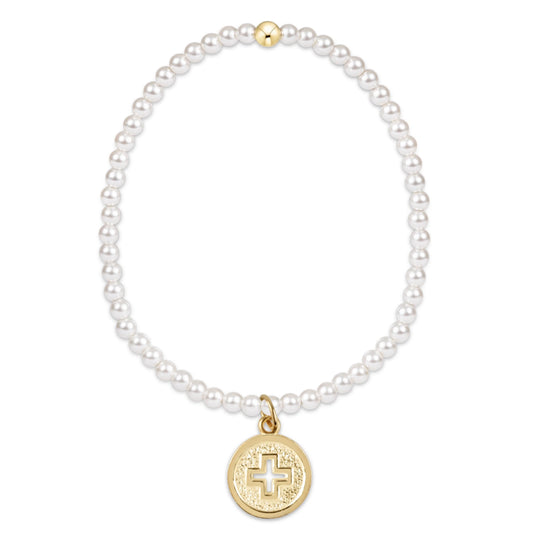 CL PRL 3MM SC GLD DSC