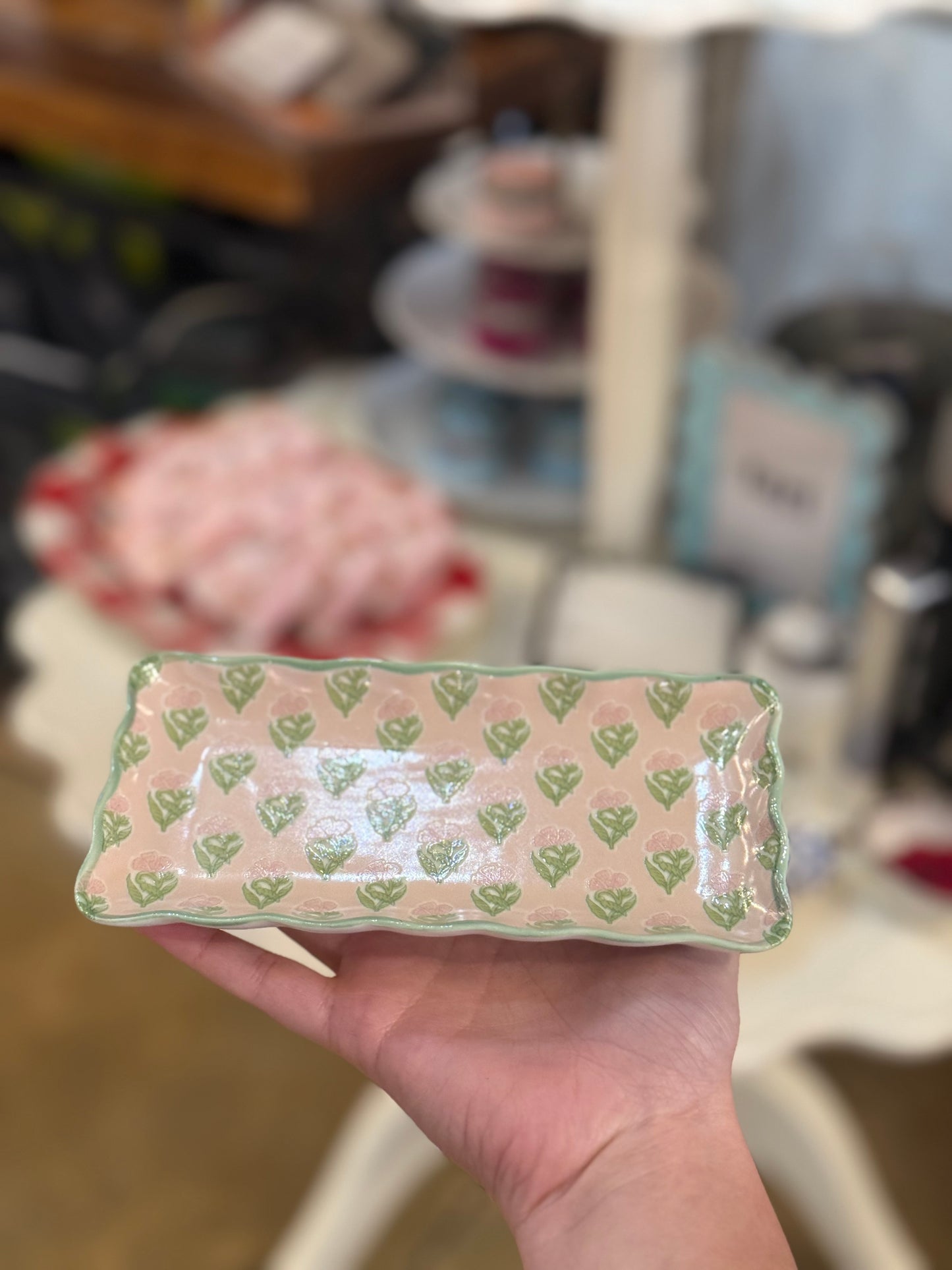 Scalloped Edge Trinket Tray