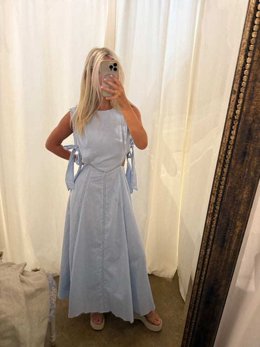 Tie Side Midi Dress