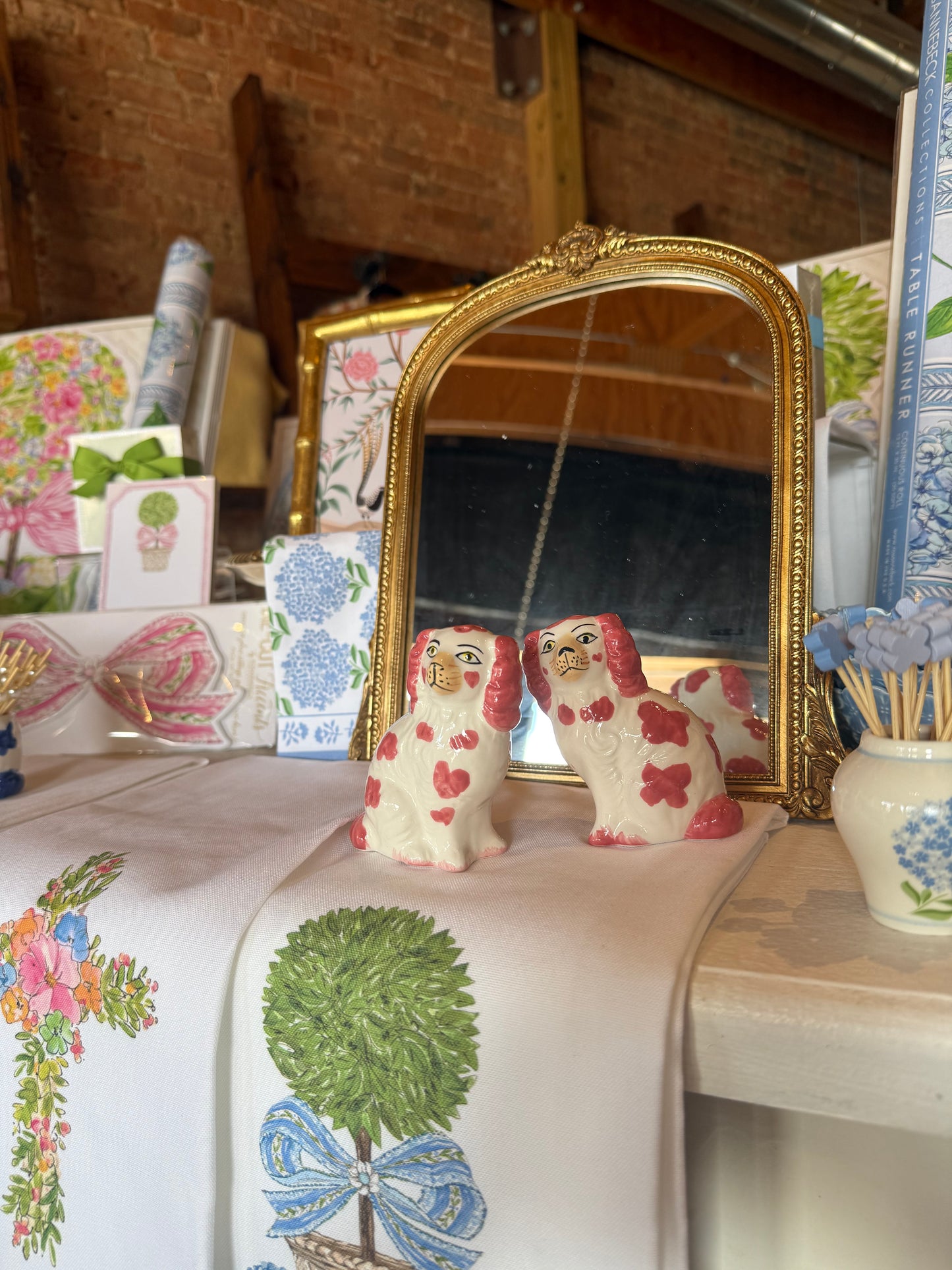 Pink Staffordshire S&P Set