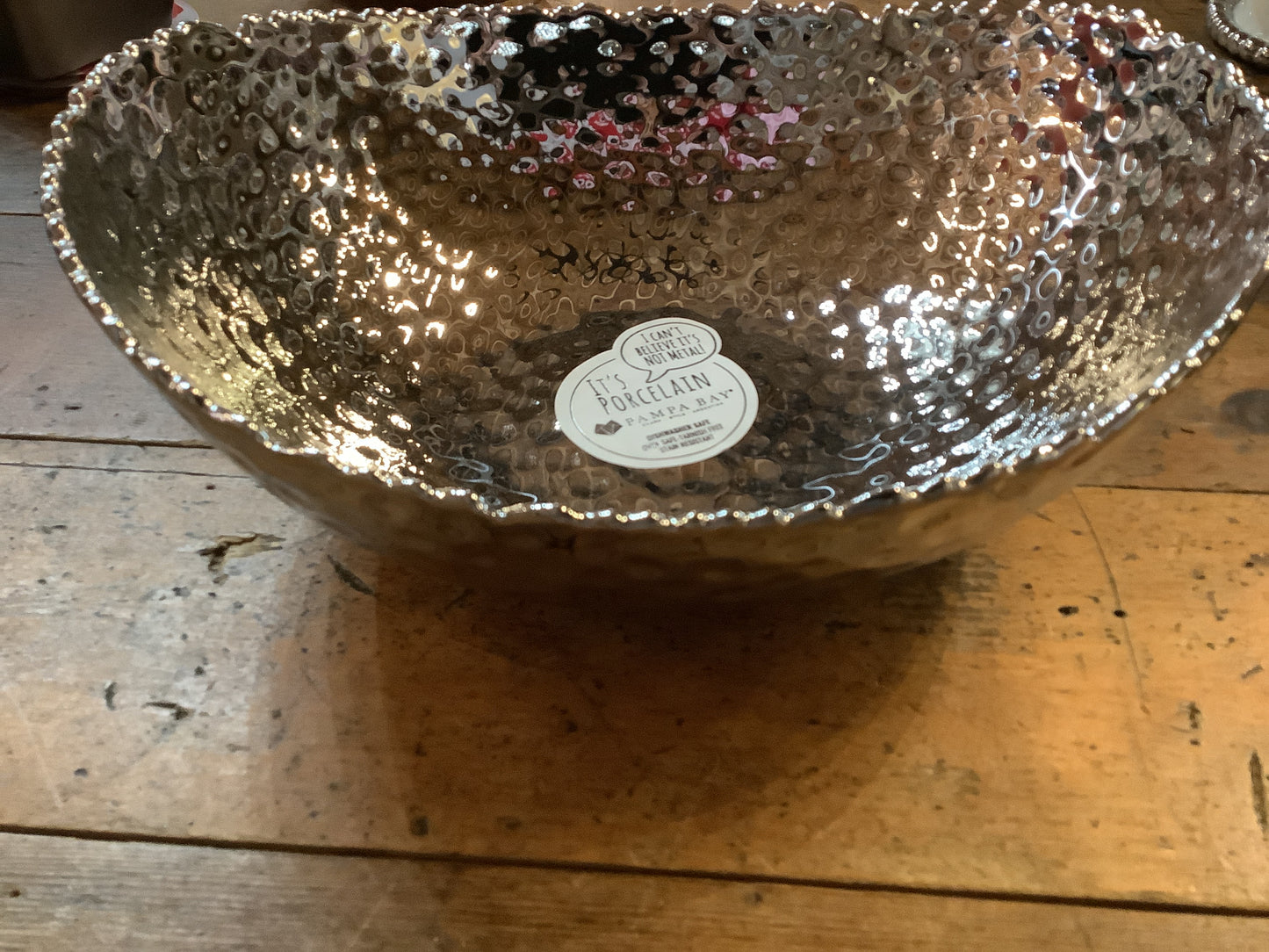 PAMPA BAY LARGE OVAL BOWL