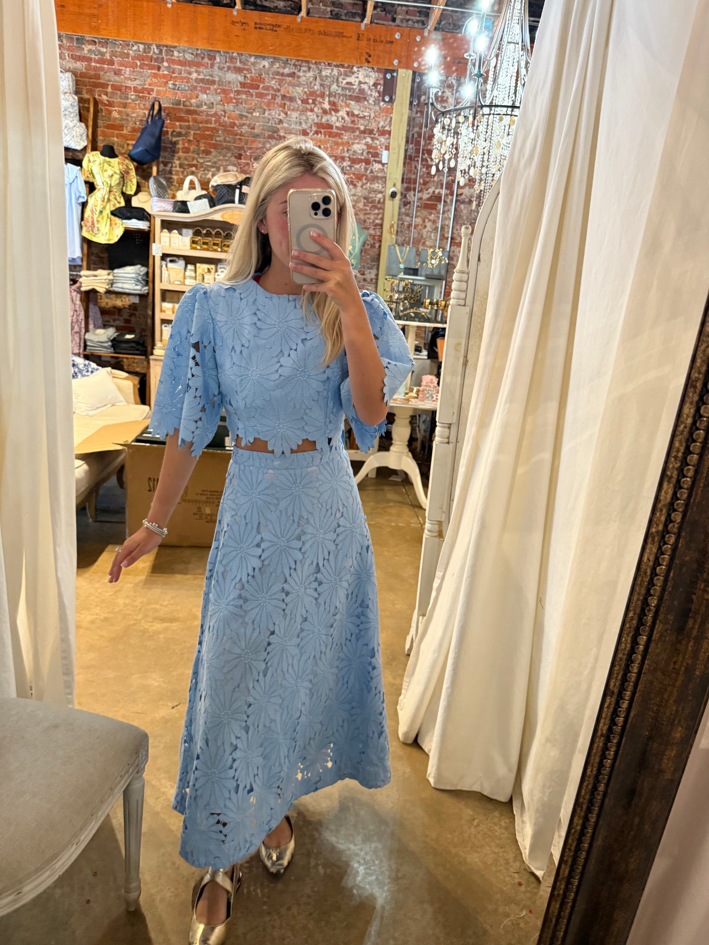 Hayden Blue Floral Set