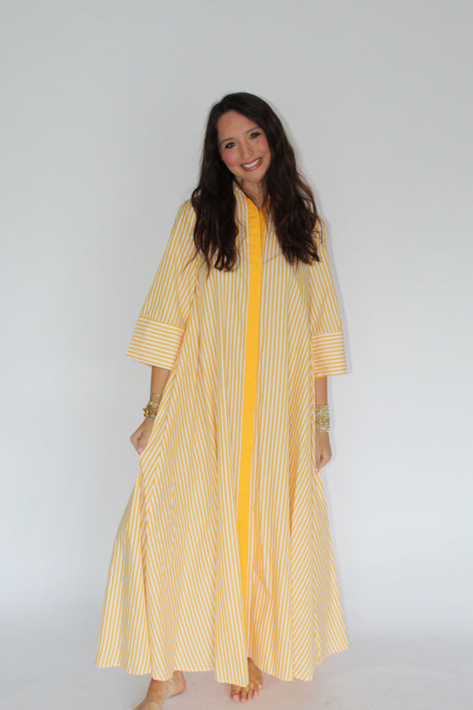 Stripe Midi Dress