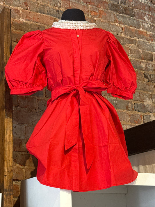 True Red Tie Dress