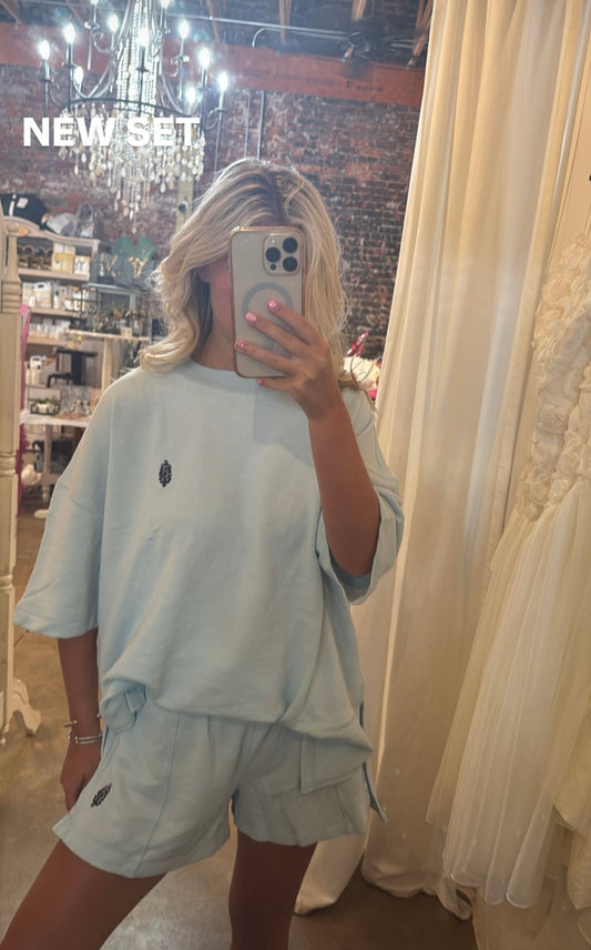 Free People Baseline Blue Back Me Up Set