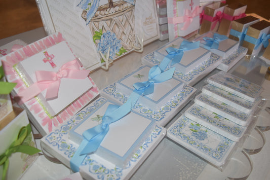 Notepad Duo Blue Garden Praying Mantis