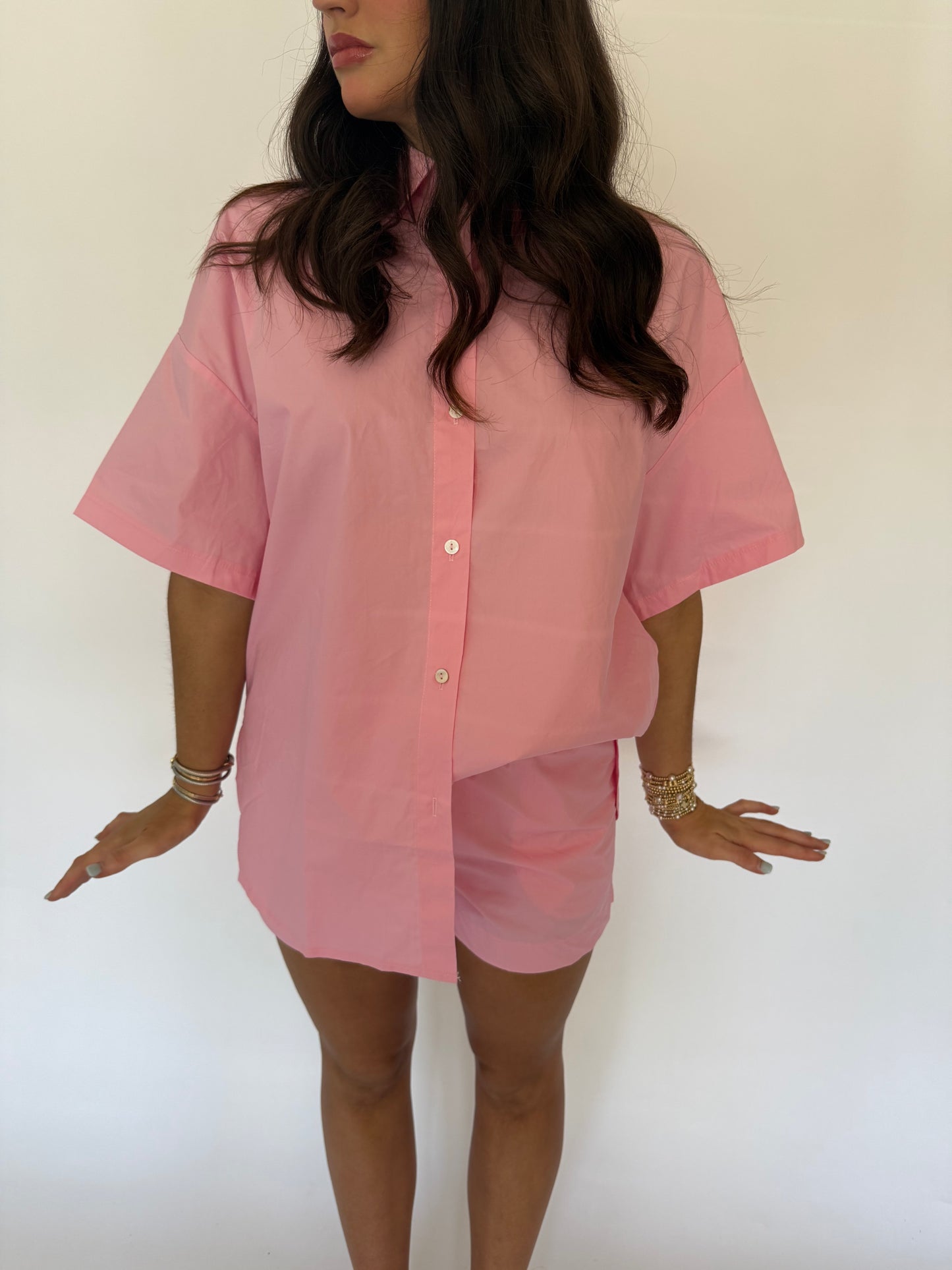 Pink Hannah Short Set