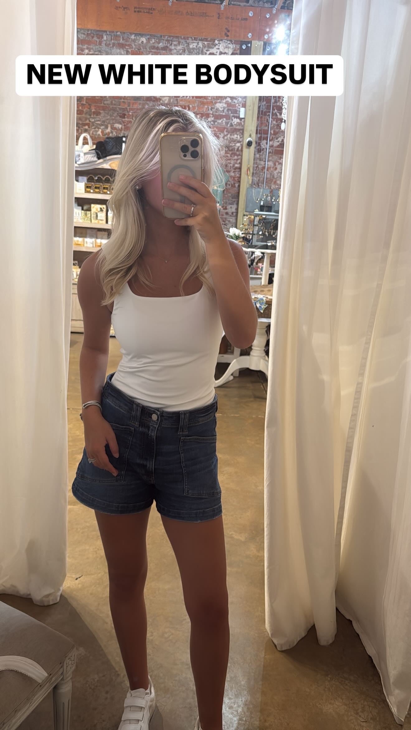 Carly Shapewear White Body Suit