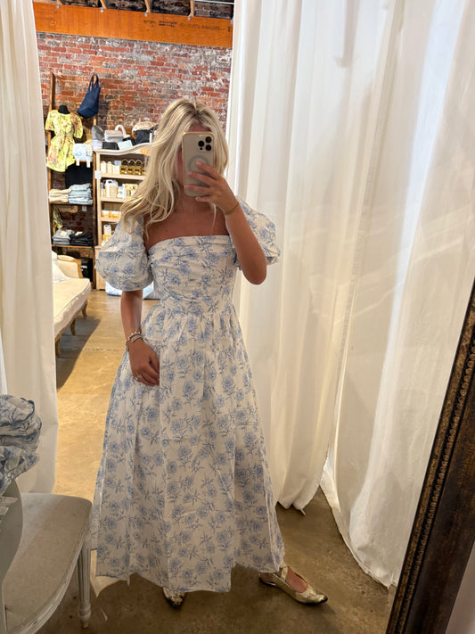 Azure Maxi Dress