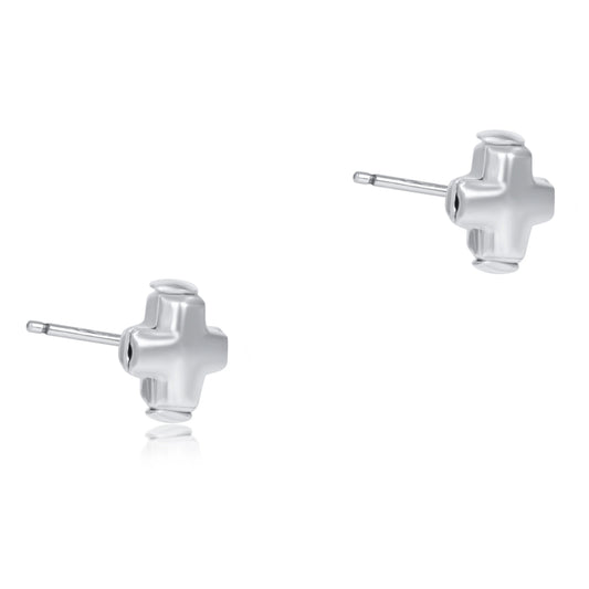 Signature Cross Sterling Stud - Sterling