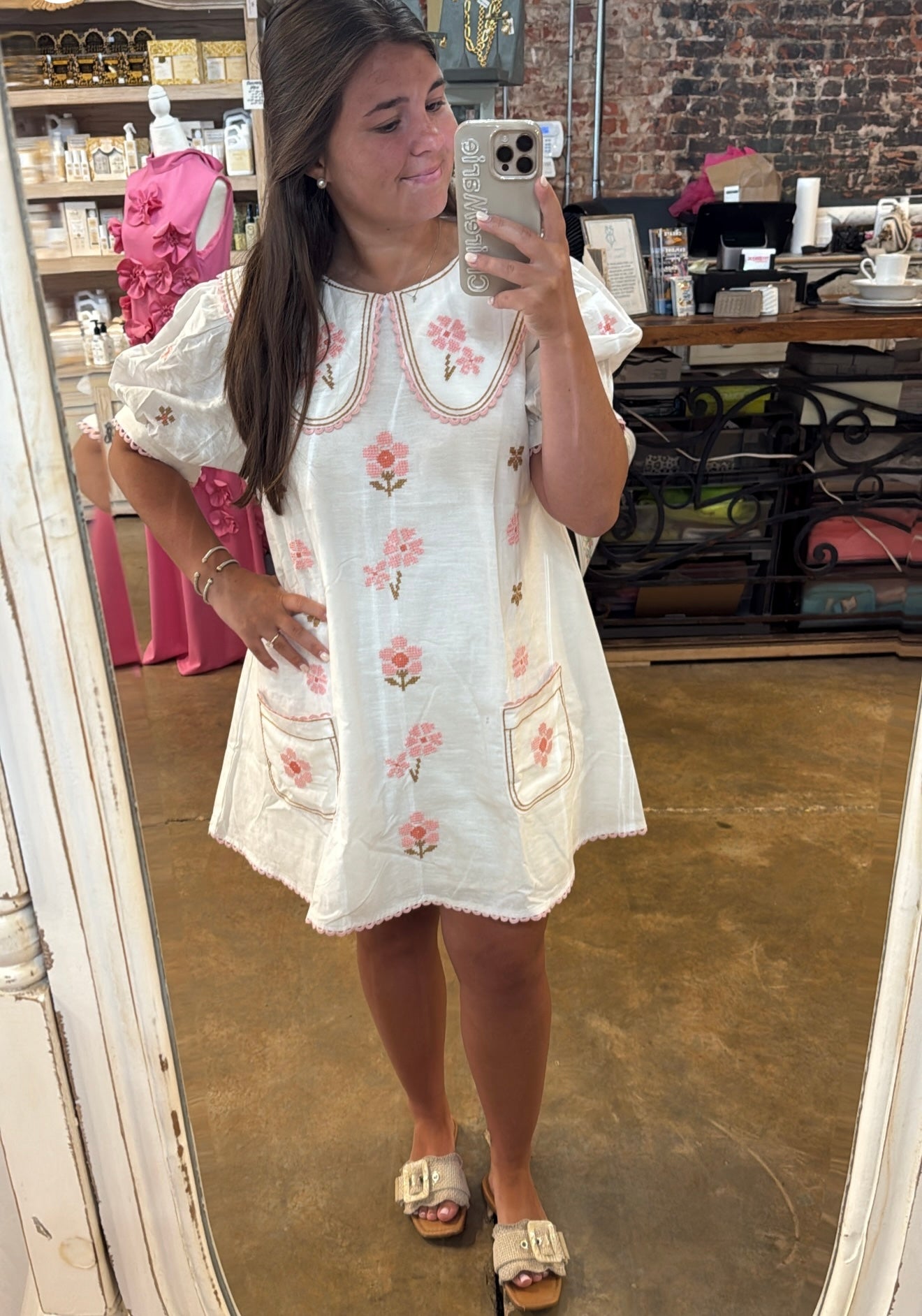 Needlepoint Mini Dress