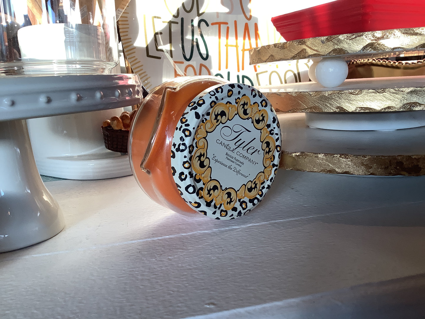 Tyler Pumpkin Spice Medium Candle