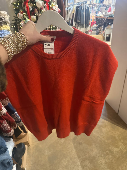 Aden Red Sweater Vest