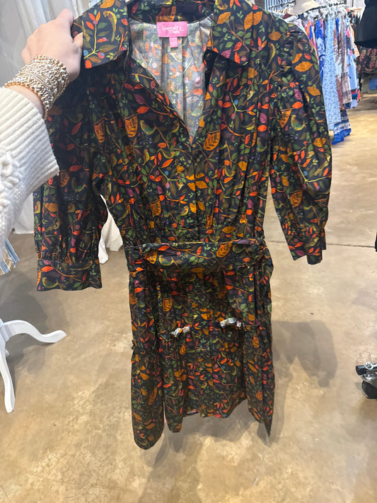 Krissy Fall Floral Dress