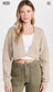 Free People Marlowe Cardi Feather Grey