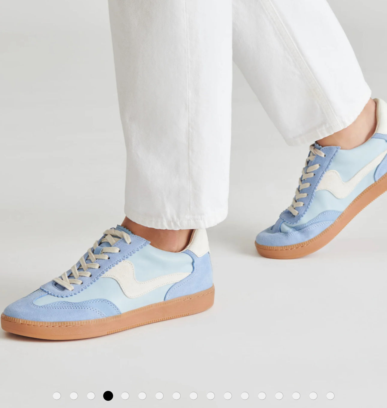 Notice Blue Sneakers