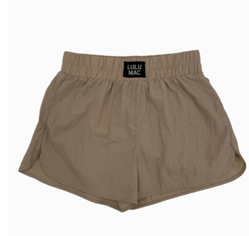 Lulu Mac Sand Solid Shorts