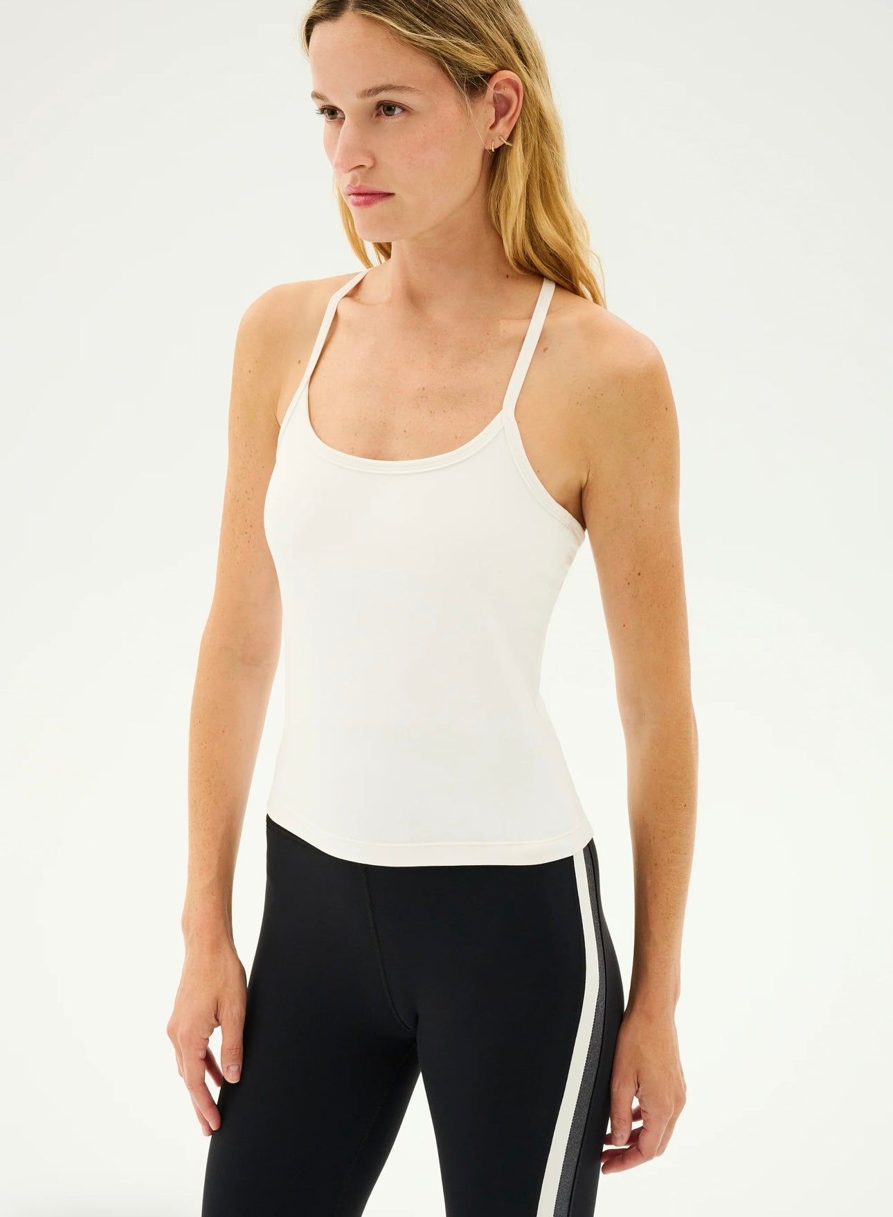 SPLITS 59 White Airweight Tank