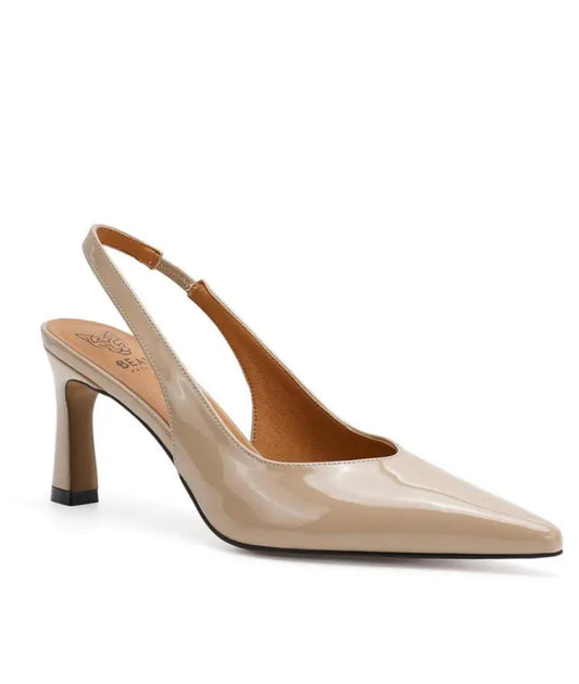 Nude Sling Back Heels