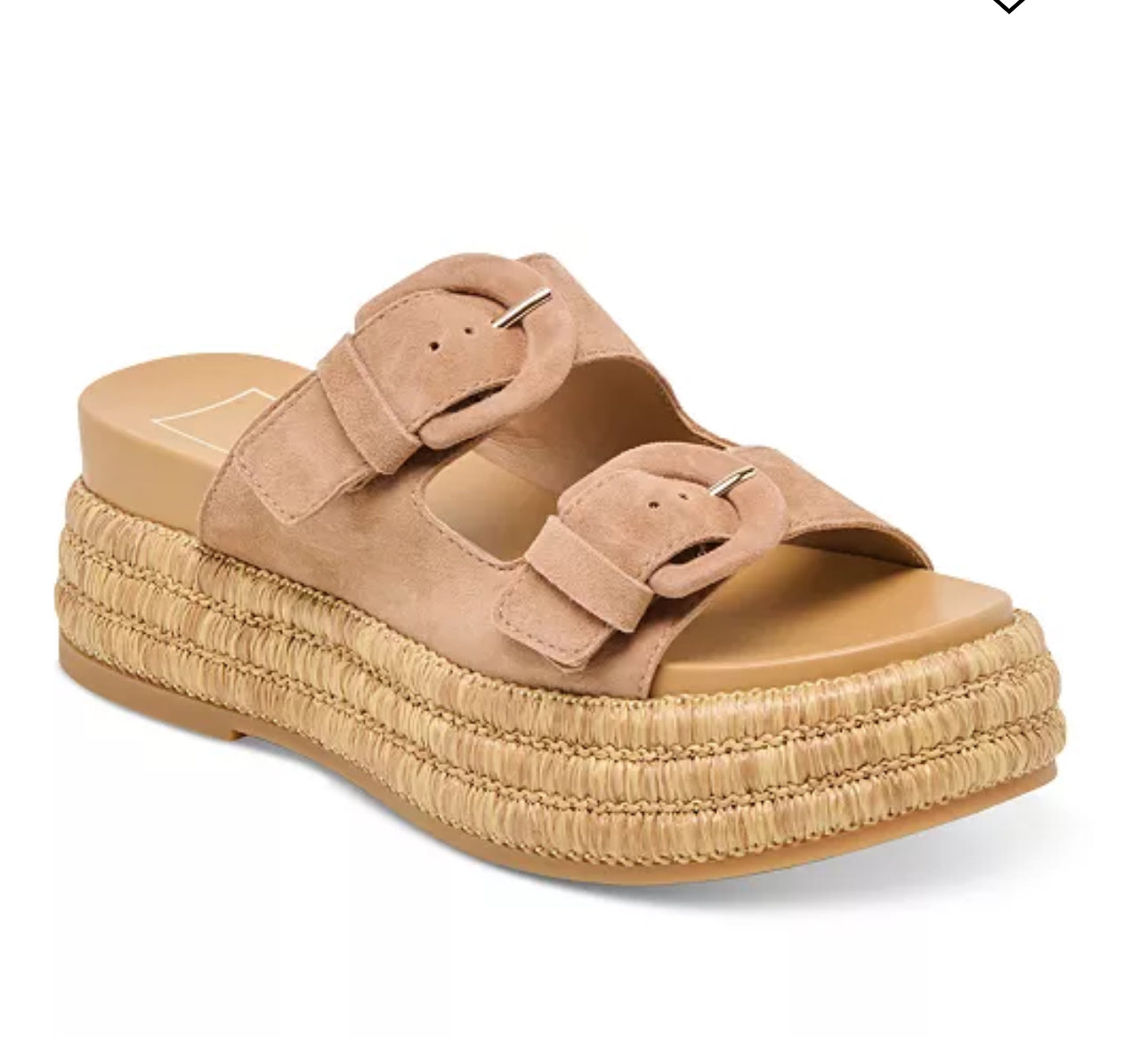 Witny Toffee Suede Sandals