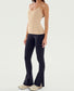 SPLITS 59 Raquel HW 32" Black Flare with Side Slit