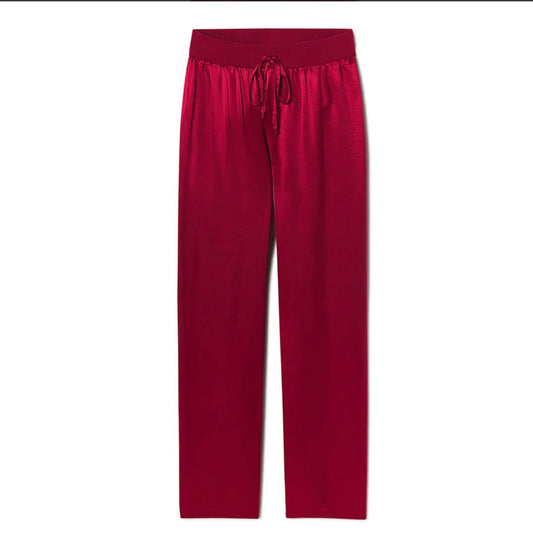 PJ Harlow Red Jolie Capri Pant