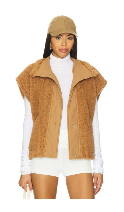 Free People Scout It Out Vest Honey
