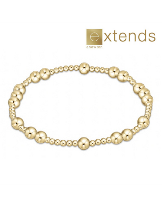 Extends Hope Unwritten 5mm Bead Bracelet - Gold