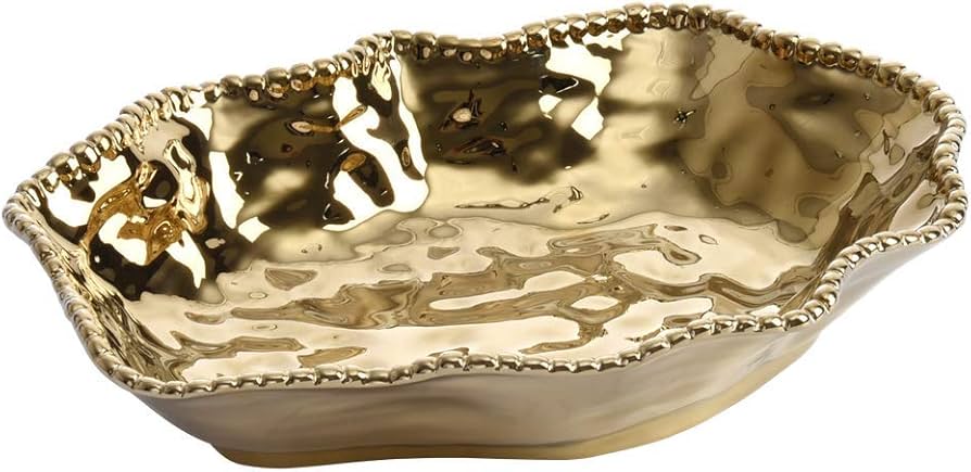 Pampa Bay Gold Serving Bowl CER1136G