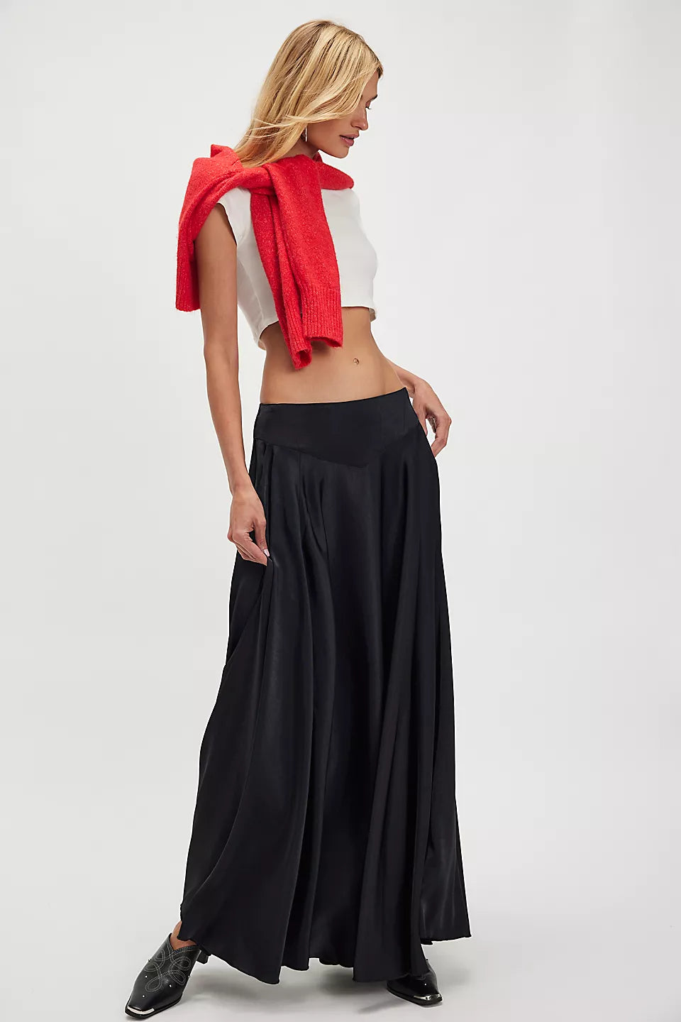 Free People Chilco Maxi Skirt