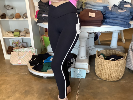 Mia Legging with stripe