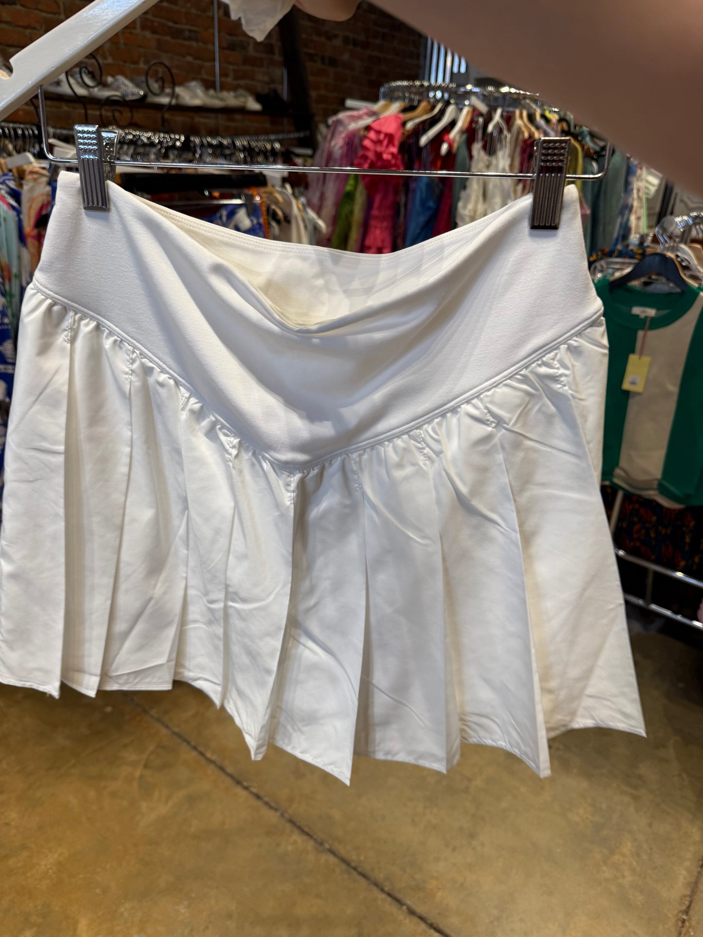 Free People White Skirt