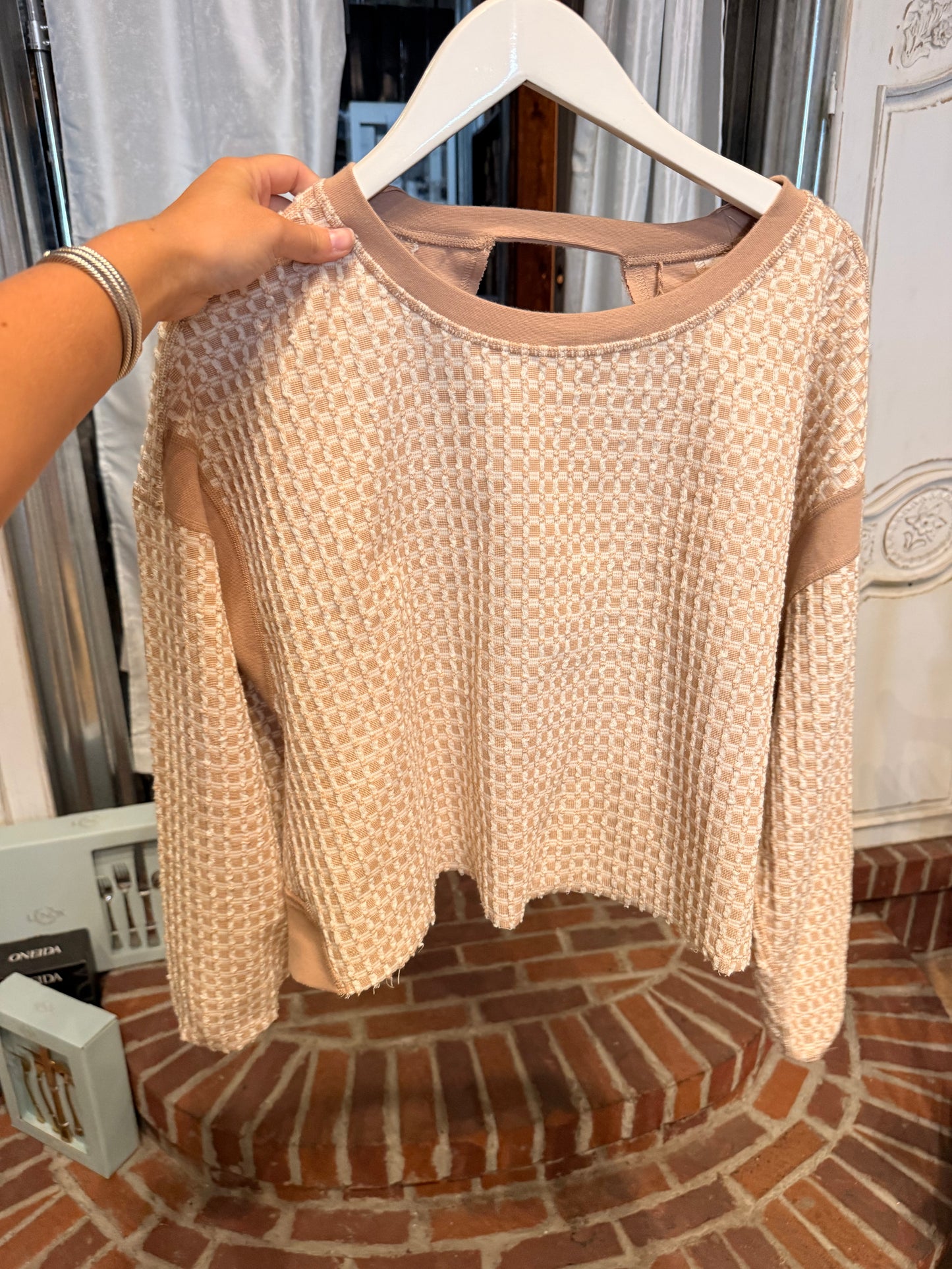 FP Sandy Open Back Sweater