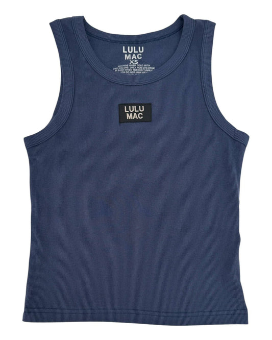 Navy Lulu Mac Tank